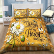 3D Butterfly Your Wings Were Ready But My Heart Was Not Cotton Bed Sheets Spread Comforter Duvet Cover Bedding Sets