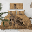 3d Cheetah Cotton Bed Sheets Spread Comforter Duvet Cover Bedding Sets