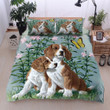 3D Beagle Butterfly Flower Cotton Bed Sheets Spread Comforter Duvet Cover Bedding Sets