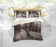 3d Dirt Bike In Forest Bed Sheets Duvet Cover Bedding Set Great Gifts For Birthday Christmas Thanksgiving