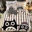 3D Owl Mom And Baby Cotton Bed Sheets Spread Comforter Duvet Cover Bedding Sets