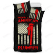 American Plumber Bed Sheets Duvet Cover Bedding Set Great Gifts For Birthday Christmas Thanksgiving