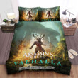Assassin's Creed Valhalla Wrath Of The Druids Bed Sheets Spread Comforter Duvet Cover Bedding Sets