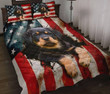 Baby Rottweiler Cotton Bed Sheets Spread Comforter Duvet Cover Bedding Sets