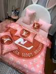 Lv Type 100 Bedding Sets Duvet Cover Lv Bedroom Sets Luxury Brand Bedding