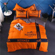 Hermes Paris Luxury Brand Type 63 Bedding Sets Duvet Cover Bedroom Sets