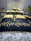 Ysl Yves Saint Laurent Luxury Brand Type 08 Bedding Sets Duvet Cover Bedroom Sets