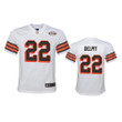 Youth Browns Grant Delpit 1946 Collection White Jersey