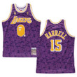 Los Angeles Lakers Montrezl Harrell BAPE X Mitchell Ness Jersey Hardwood Classics Purple