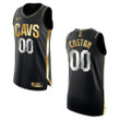 Cleveland Cavaliers Custom Golden Edition Jersey Authentic Limited Black