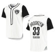 Brooklyn Nets Nicolas Claxton Scout Baseball Fashion Jersey White