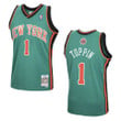 New York Knicks Obi Toppin 2006-07 Hardwood Classics Jersey Green