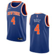 Knicks Derrick Rose Icon Edition Swingman Jersey Blue