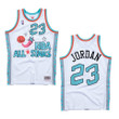 Chicago Bulls Michael Jordan 1996 NBA All Stars game Jersey Hardwood Classics White