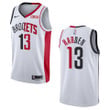 Brooklyn Nets James Harden Split Edition Jersey Rockets MVP White