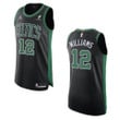 Boston Celtics Grant Williams 2020-21 Statement Authentic Vistaprint Patch Jersey Black