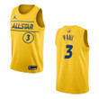 Phoenix Suns Chris Paul 2021 NBA All-Star Game Western Conference Jersey Yellow
