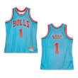 Derrick Rose Chicago Bulls Reload 2.0 Hardwood Classics Jersey Blue