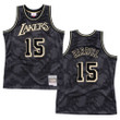 Los Angeles Lakers Montrezl Harrell Black Toile Jersey Hardwood Classics Black