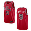 Bulls Patrick Williams Icon Edition Swingman Jersey Red