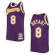 Los Angeles Lakers Kobe Bryant Hardwood Classics Authentic Mitchell & Ness Jersey Purple