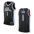 LA Clippers 2021 Fathers Day No.1 Dad Jersey Black
