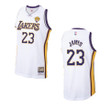 Los Angeles Lakers LeBron James 2021 Hardwood Classics Jersey White