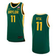 Baylor Bears Mark Vital Replica Basketball Jersey Green