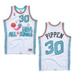 Chicago Bulls Scottie Pippen 1996 NBA All Stars game Jersey Hardwood Classics White