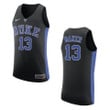 Duke Blue Devils #13 Joey Baker College Basketball Jersey - Black