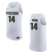 Michigan State Spartans #14 Gary Harris College Basketball Jersey - White