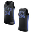 Duke Blue Devils #34 Wendell Carter Jr. College Basketball Jersey - Black