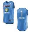 Chicago Sky #1 Diamond DeShields WNBA Icon Jersey - Blue