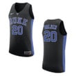 Duke Blue Devils #20 Marques Bolden College Basketball Jersey - Black