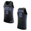 Duke Blue Devils #2 Cameron Reddish College Basketball Jersey - Black