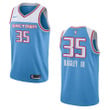 Kings #35 Marvin Bagley III City Edition Jersey - Blue