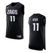 Gonzaga Bulldogs #11 Joel Ayayi College Basketball Jersey - Black