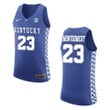 Kentucky Wildcats #23 E.J. Montgomery College Basketball Jersey - Blue