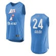 Atlanta Dream #24 Marie G�lich WNBA Icon Jersey - Blue