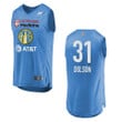 Chicago Sky #31 Stefanie Dolson WNBA Icon Jersey - Blue