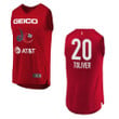 Washington Mystics #20 Kristi Toliver WNBA Icon Jersey - Red