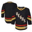 Vegas Golden Knights Youth Special Edition 2.0 Premier Blank Jersey - Black