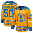 Jordan Binnington St. Louis Blues Fanatics Branded Special Edition 2.0 Breakaway Player Jersey - Yellow