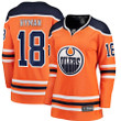 Zach Hyman Edmonton Oilers Women's Breakaway Player Jersey - Orange