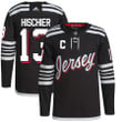 Nico Hischier New Jersey Devils adidas 2021/22 Alternate Primegreen Pro Player Jersey - Black