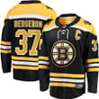 Patrice Bergeron Boston Bruins Home Captain Premier Breakaway Player Jersey - Black