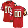 Maryland Terrapins Under Armour Custom Replica Jersey - Red