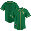 George Mason Patriots Baseball Jersey - Green