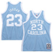 Michael Jordan North Carolina Tar Heels Mitchell & Ness 1983-84 Throwback College Jersey - Carolina Blue