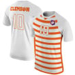 #10 Clemson Tigers Original Retro Brand Soccer Jersey - White